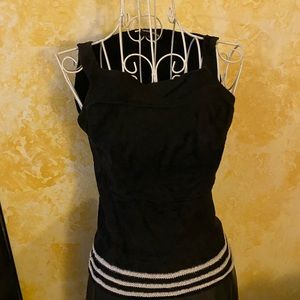 Emporio Armani Top Sleeveless Navy Blue.